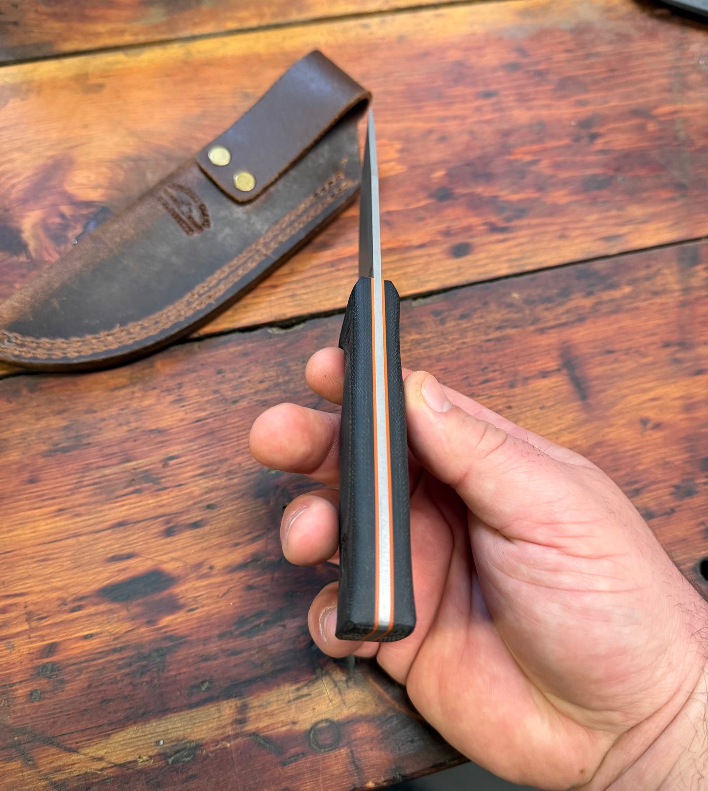 HKC - Hunter - Black Micarta - 20CV - 03