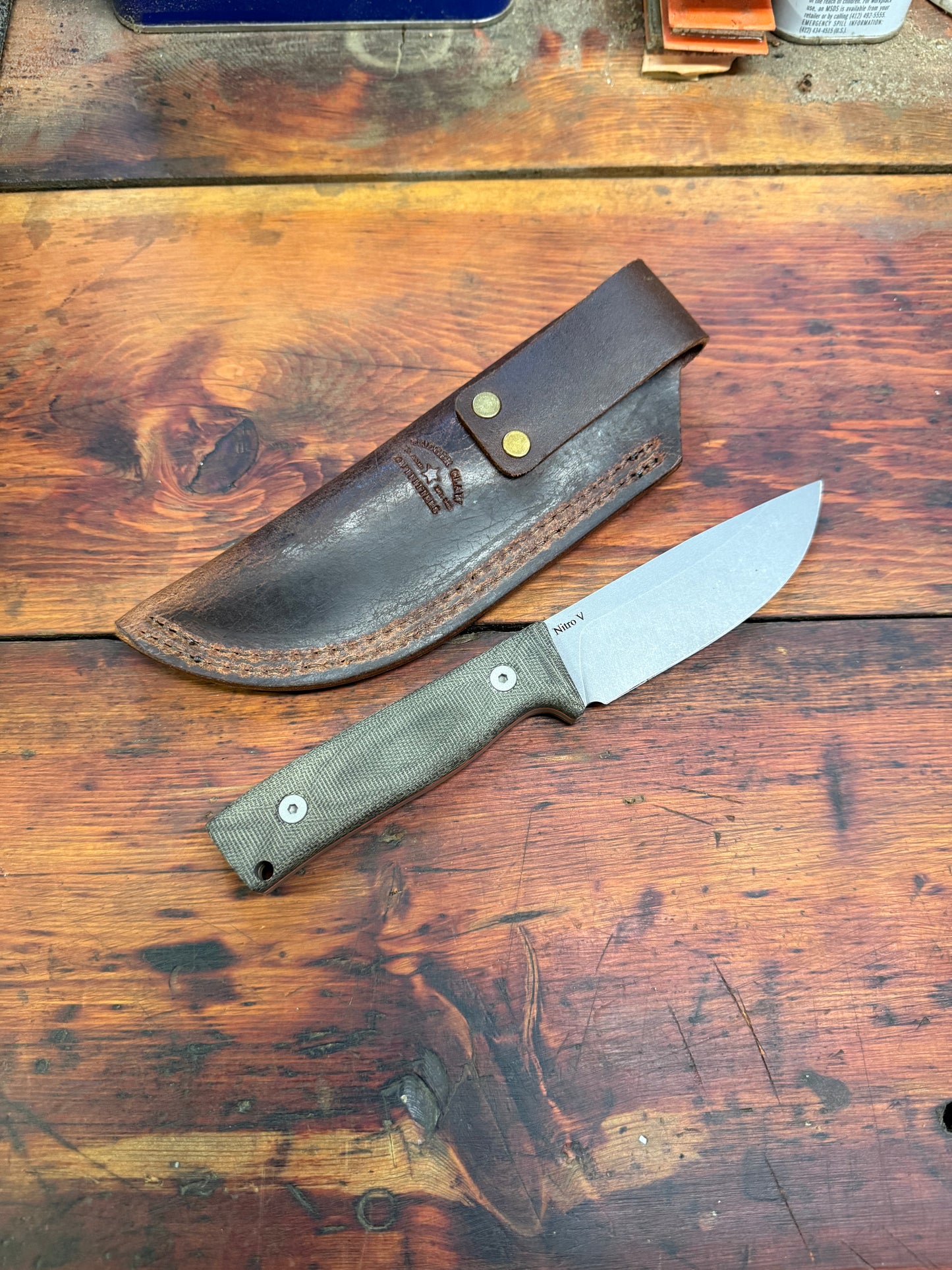 HKC - Hunter - Green Micarta - Nitro V - 05
