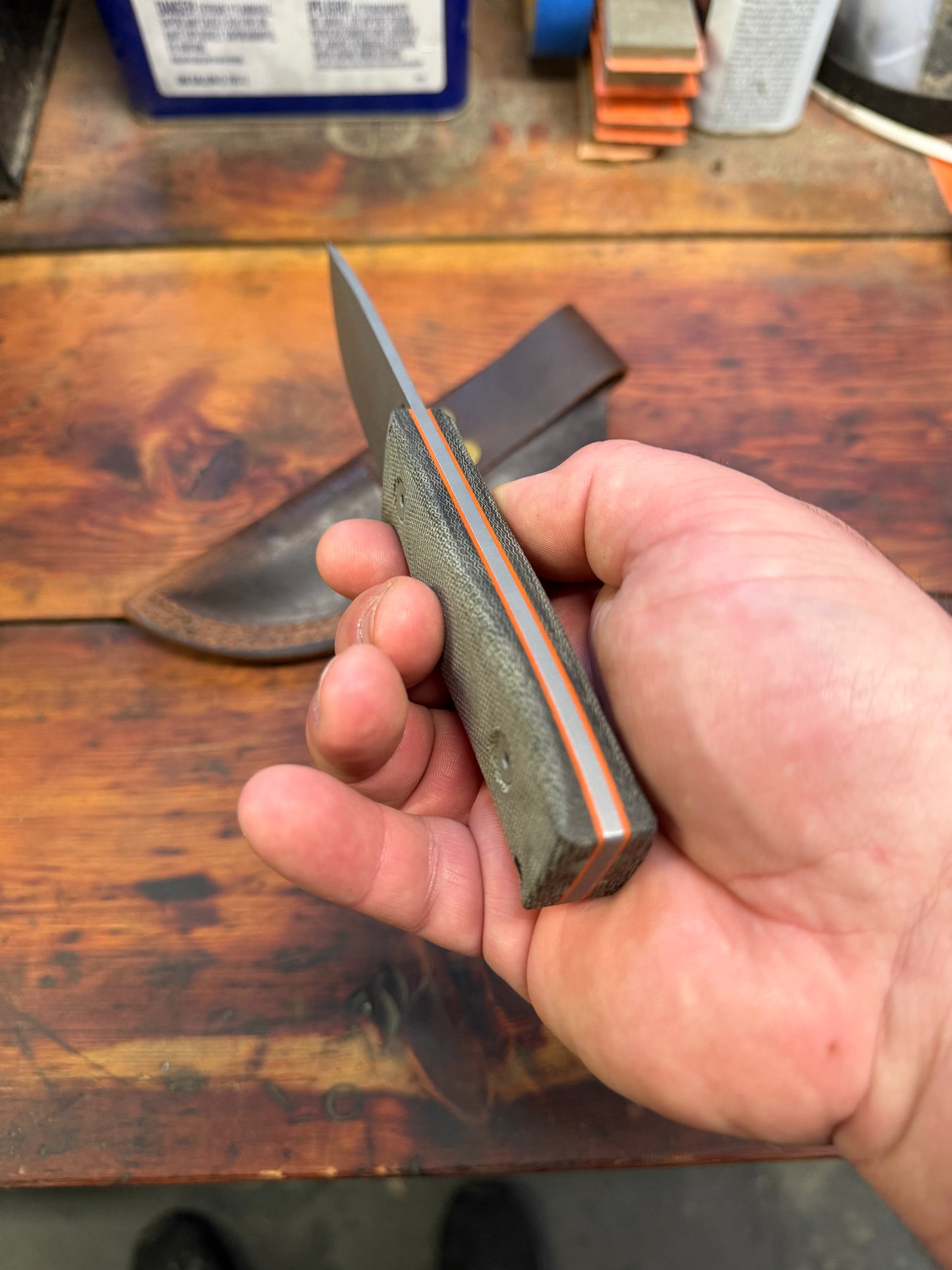 HKC - Hunter - Green Micarta - Nitro V - 05