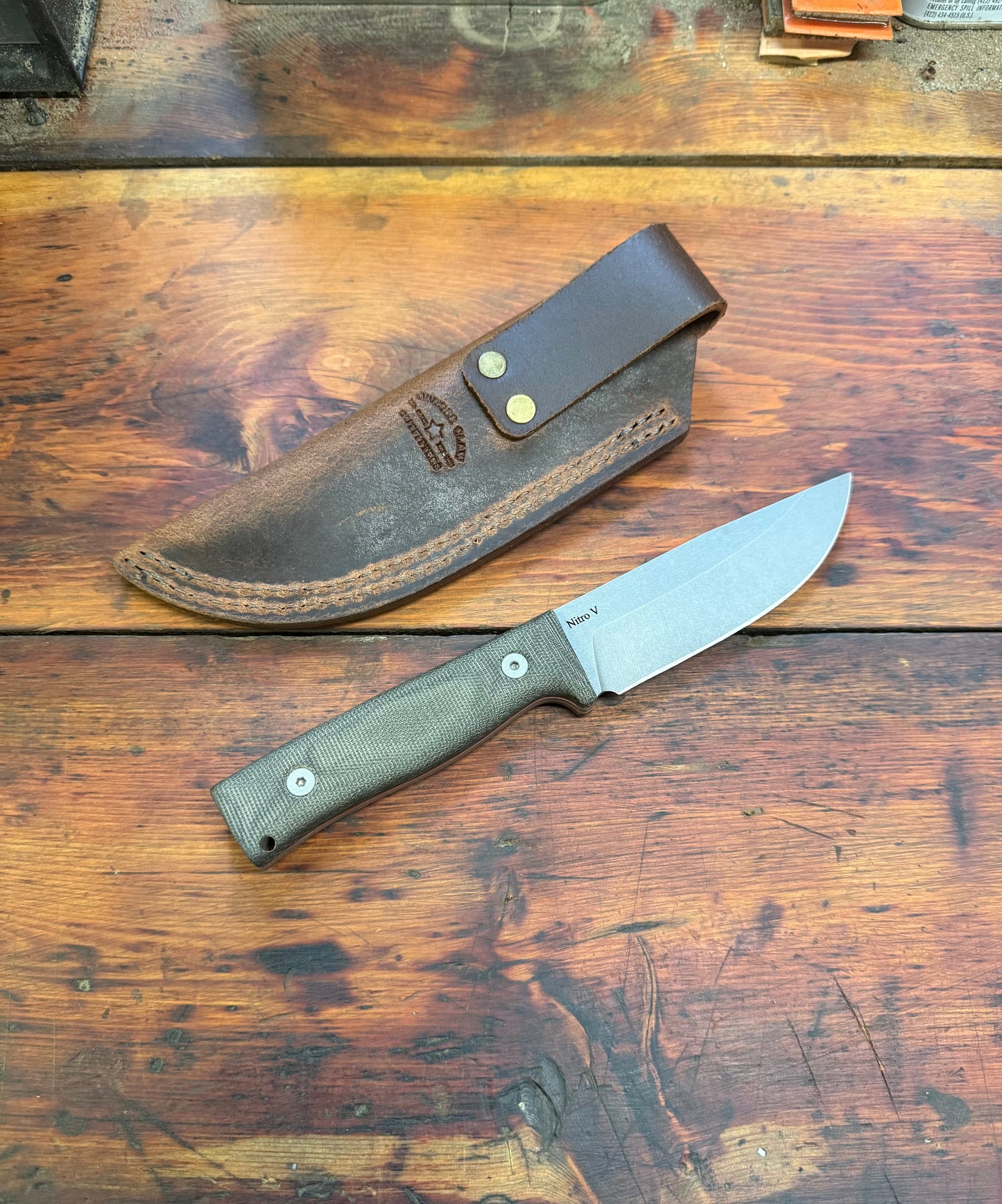 HKC - Hunter - Green Micarta - Nitro v - 07