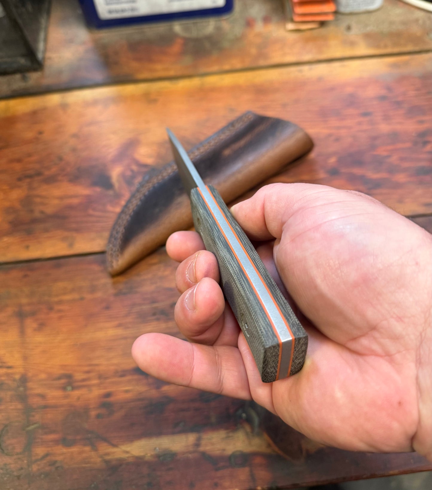 HKC - Hunter - Green Micarta - Nitro V - 08