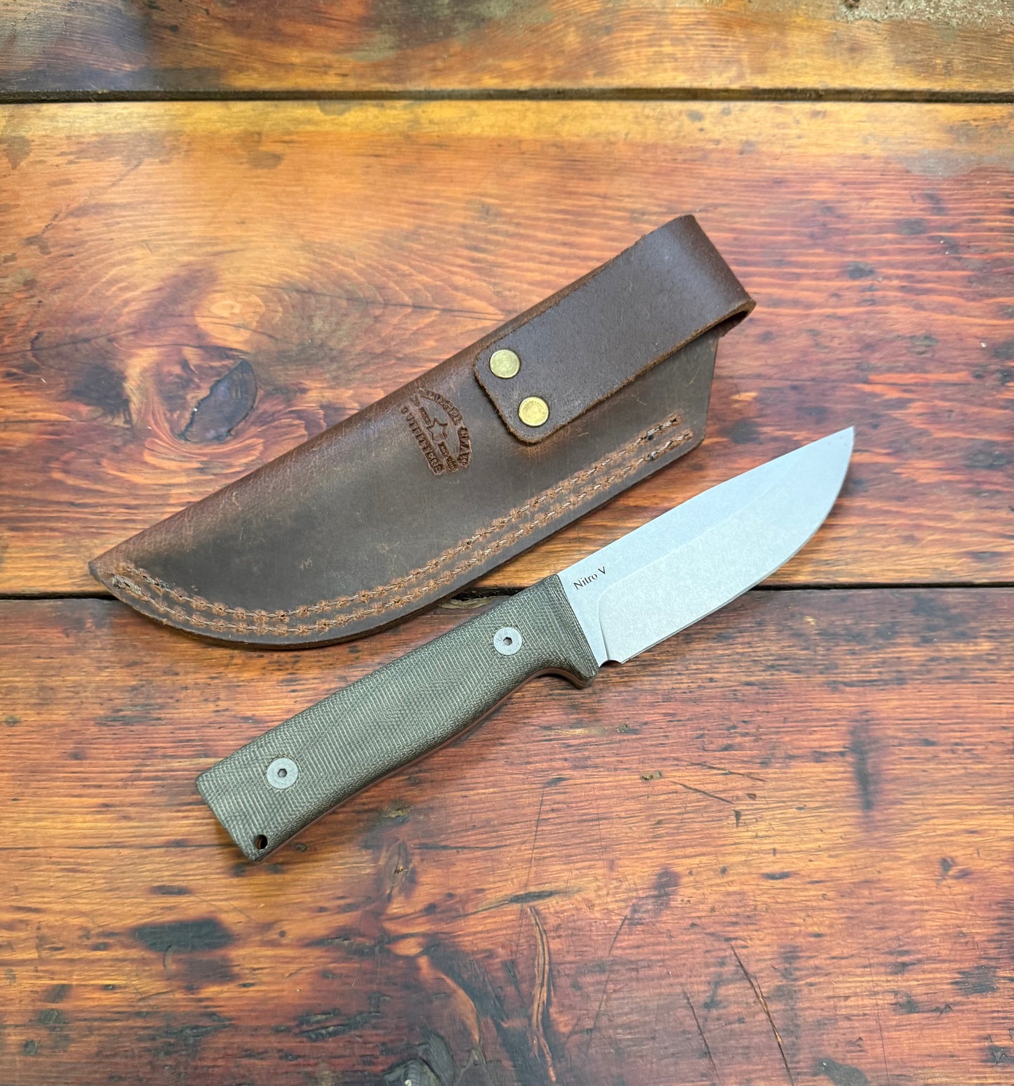 HKC - Hunter - Green Micarta - Nitro V - 09