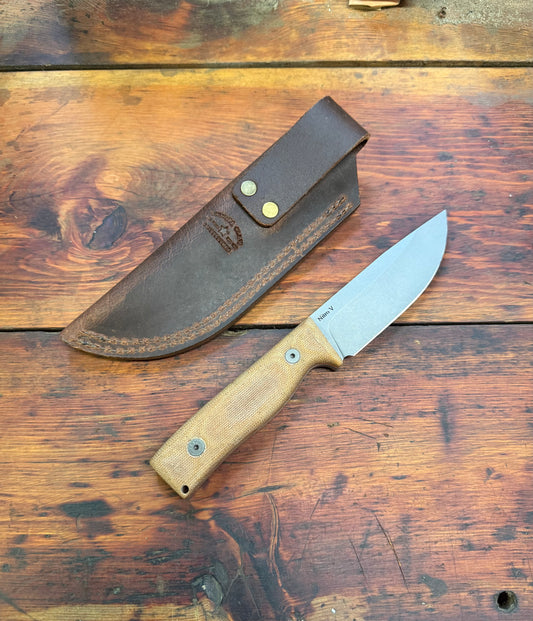 HKC - Hunter - Natural Micarta - Nitro V - 010