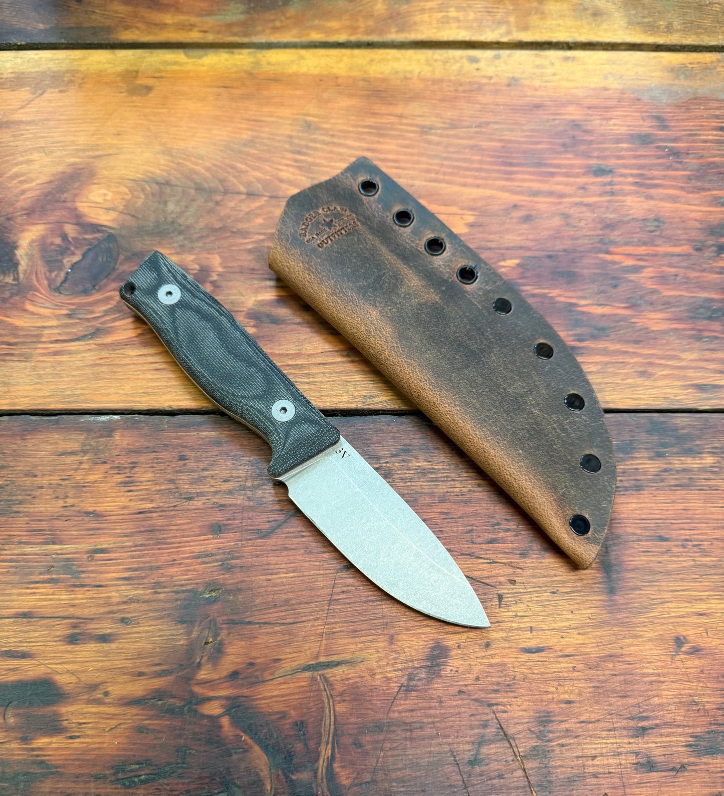 HKC - EDC3 - 3V - Black Micarta - 015