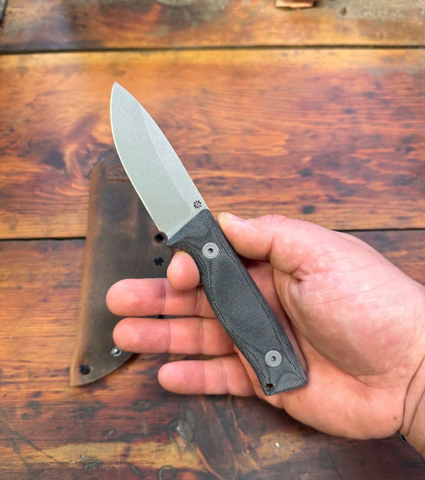 HKC - EDC3 - 3V - Black Micarta - 015