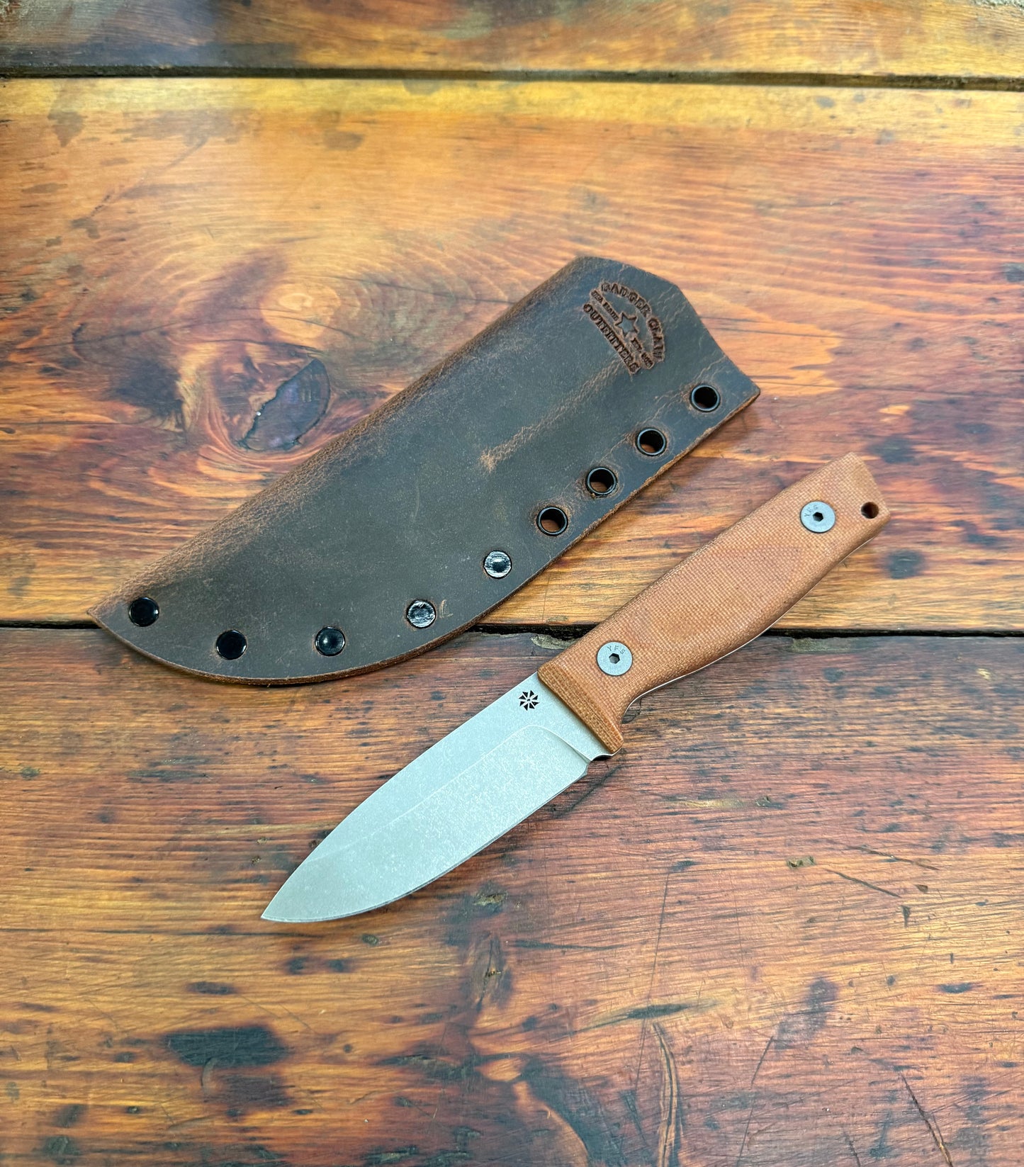 HKC - EDC3 - Nitro V - Natural Micarta - 018