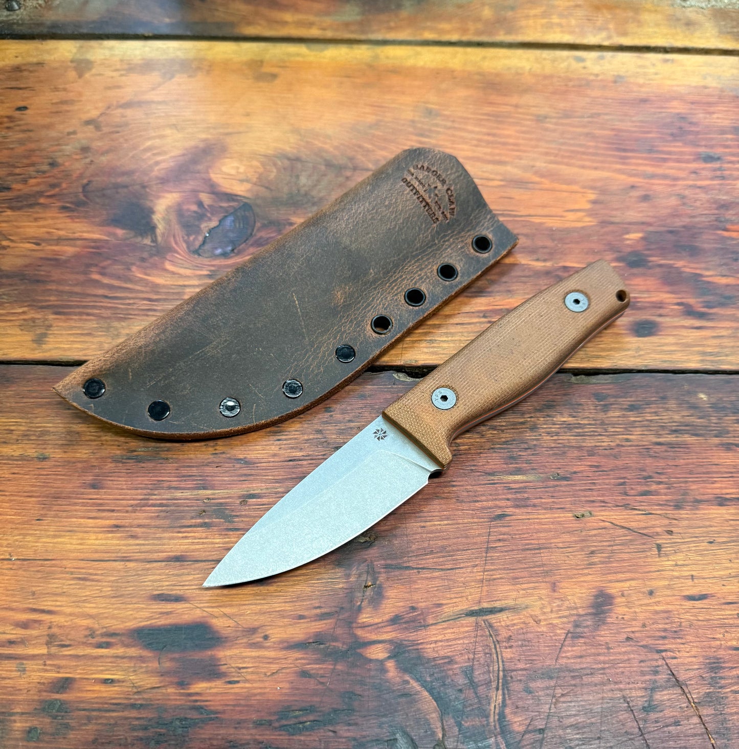 HKC - EDC3 - 20CV - Natural Micarta - 019