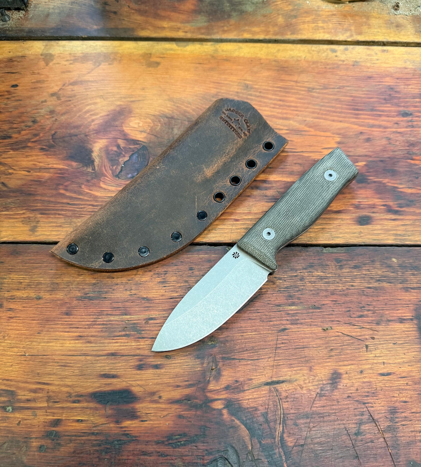 HKC - EDC3 - Nitro V - Green Micarta - 017