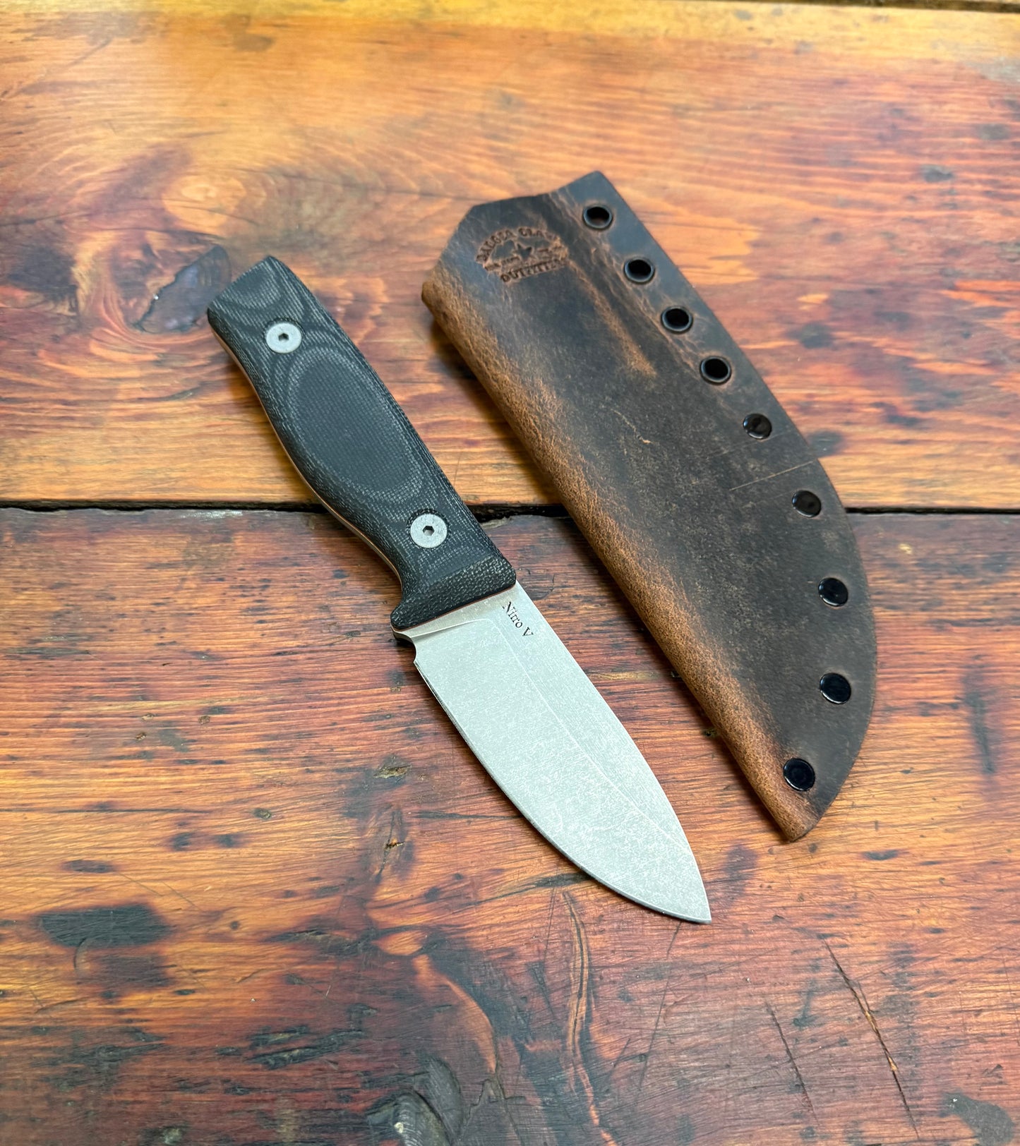 HKC - EDC3 - Nitro V - Black Micarta - 016