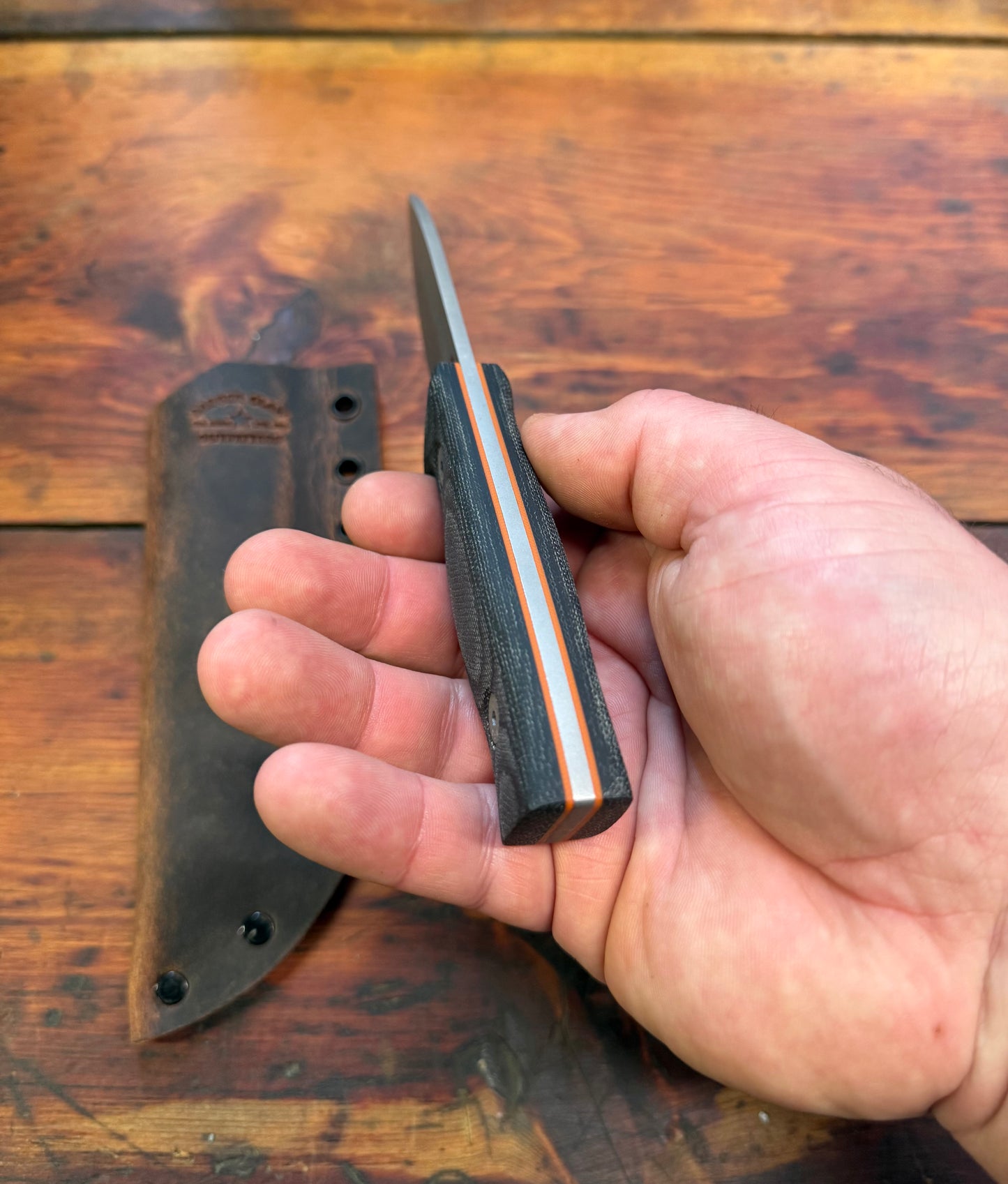 HKC - EDC3 - Nitro V - Black Micarta - 016