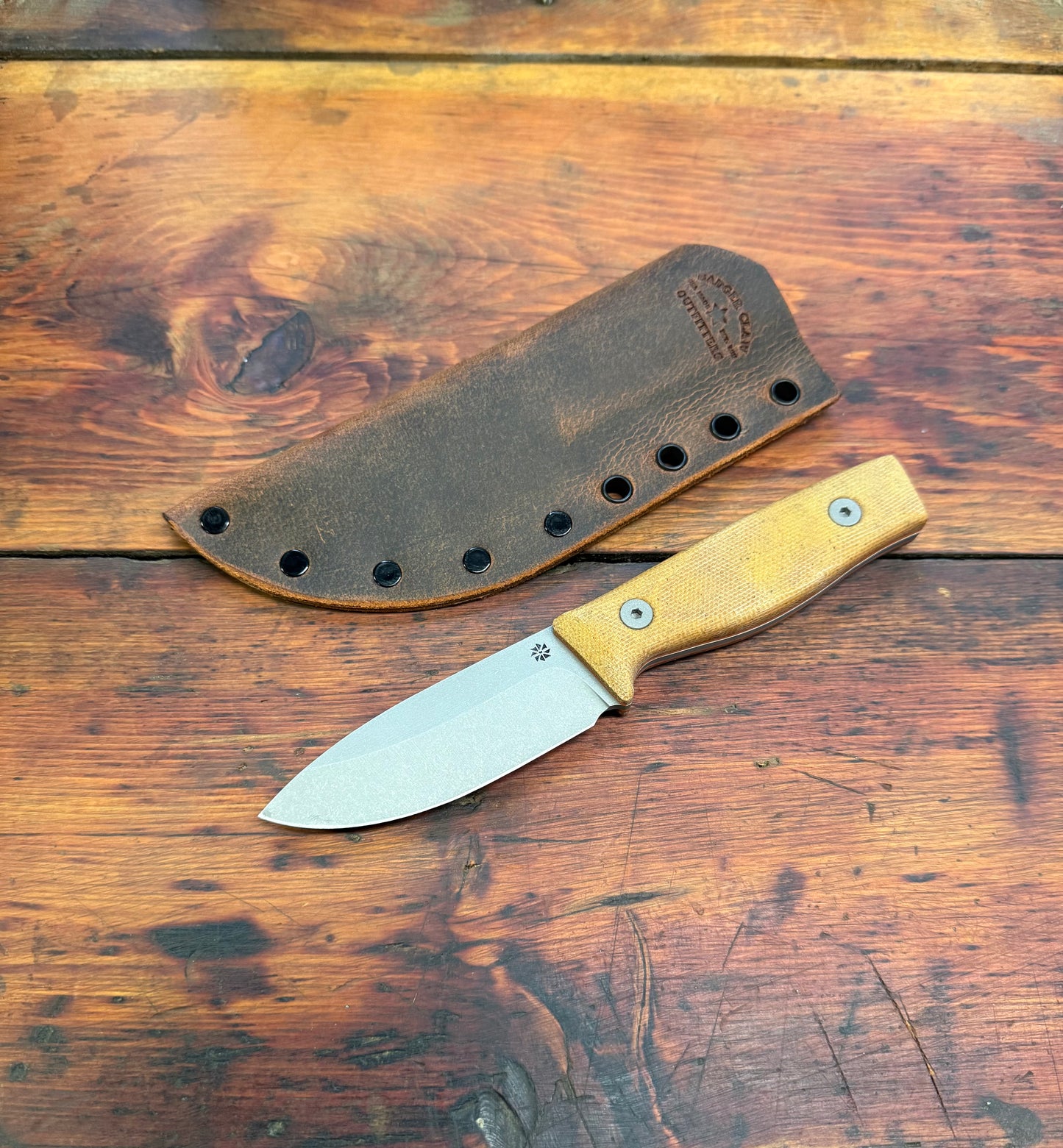 HKC - EDC3 - Nitro V - Natural Micarta - 020