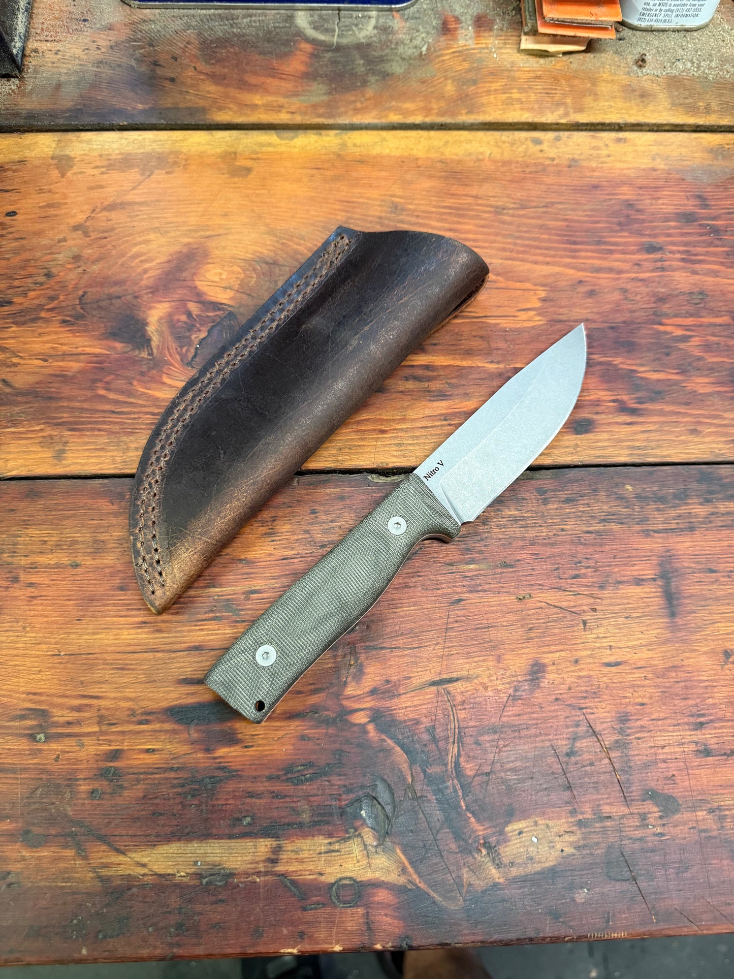 HKC - Hunter - Green Micarta - Nitro V - 06
