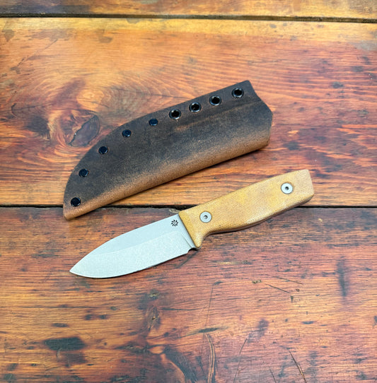 HKC - EDC3 - Nitro V - Natural Micarta - 021